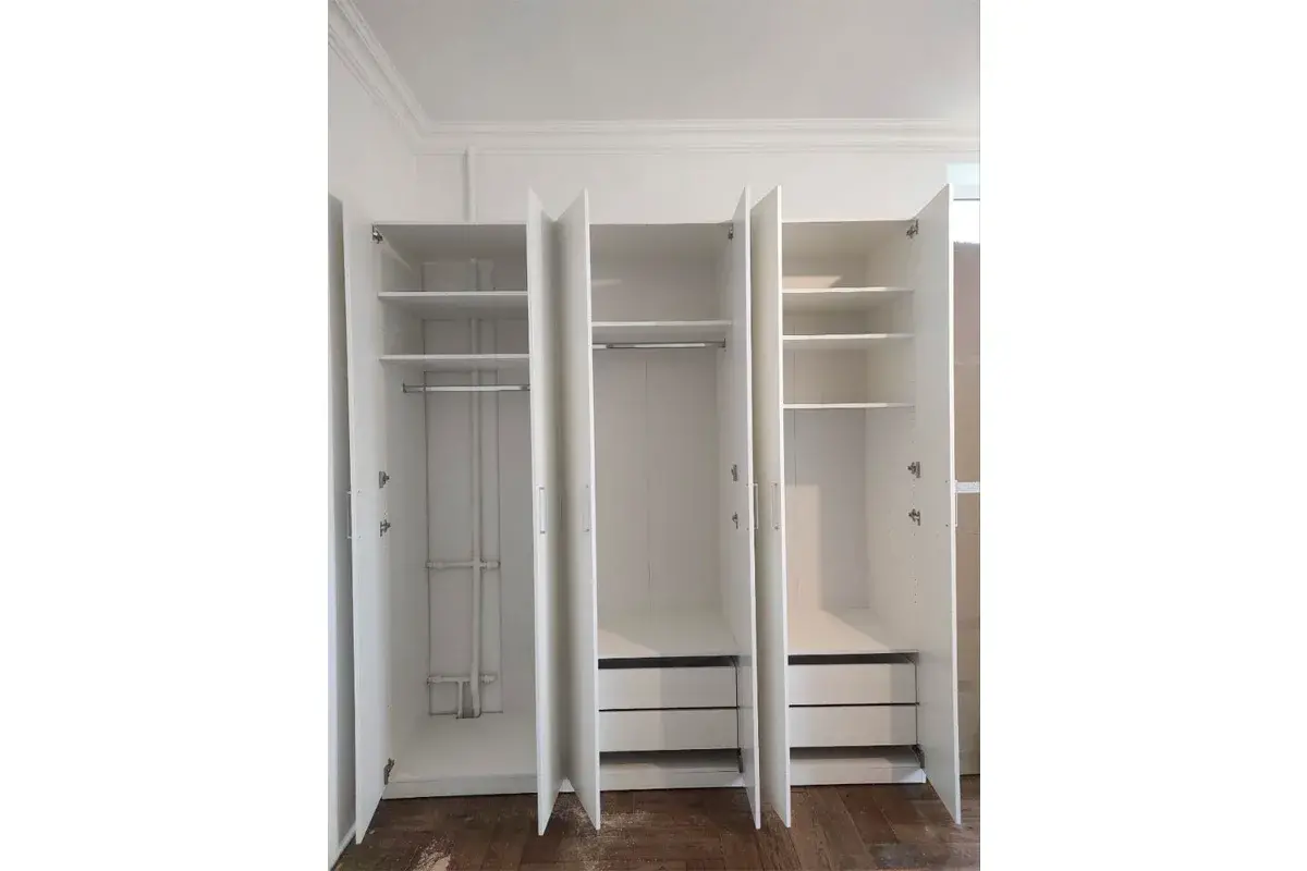 Шкаф РУМ 75 Стандарт/Стандарт (Белый) в мебель-центре Озерцо