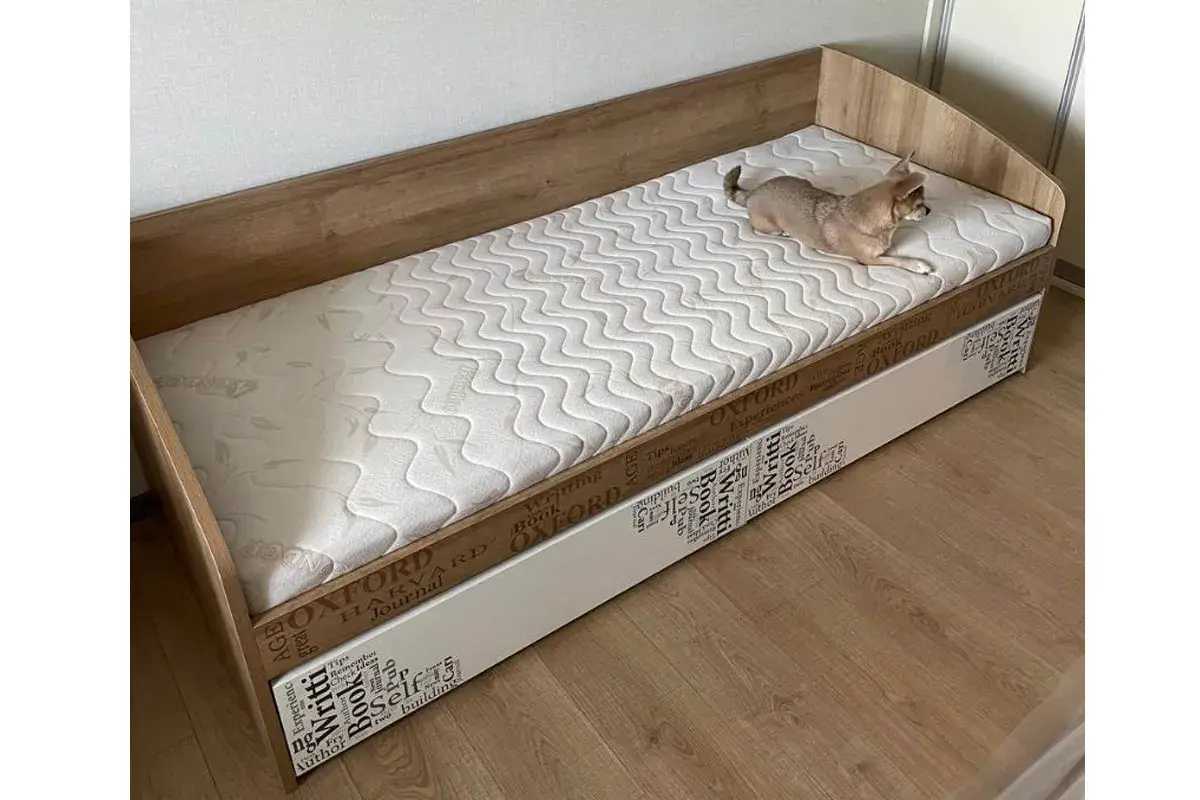 Оксфорд ТД-139.12.01 Кровать с 2 ящиками - купить в Озерце