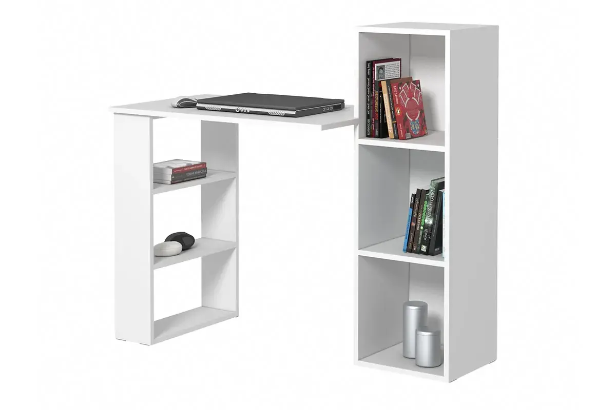 Стол письменный Лаки тип 1 (Белый) — Мебель-центр Озерцо