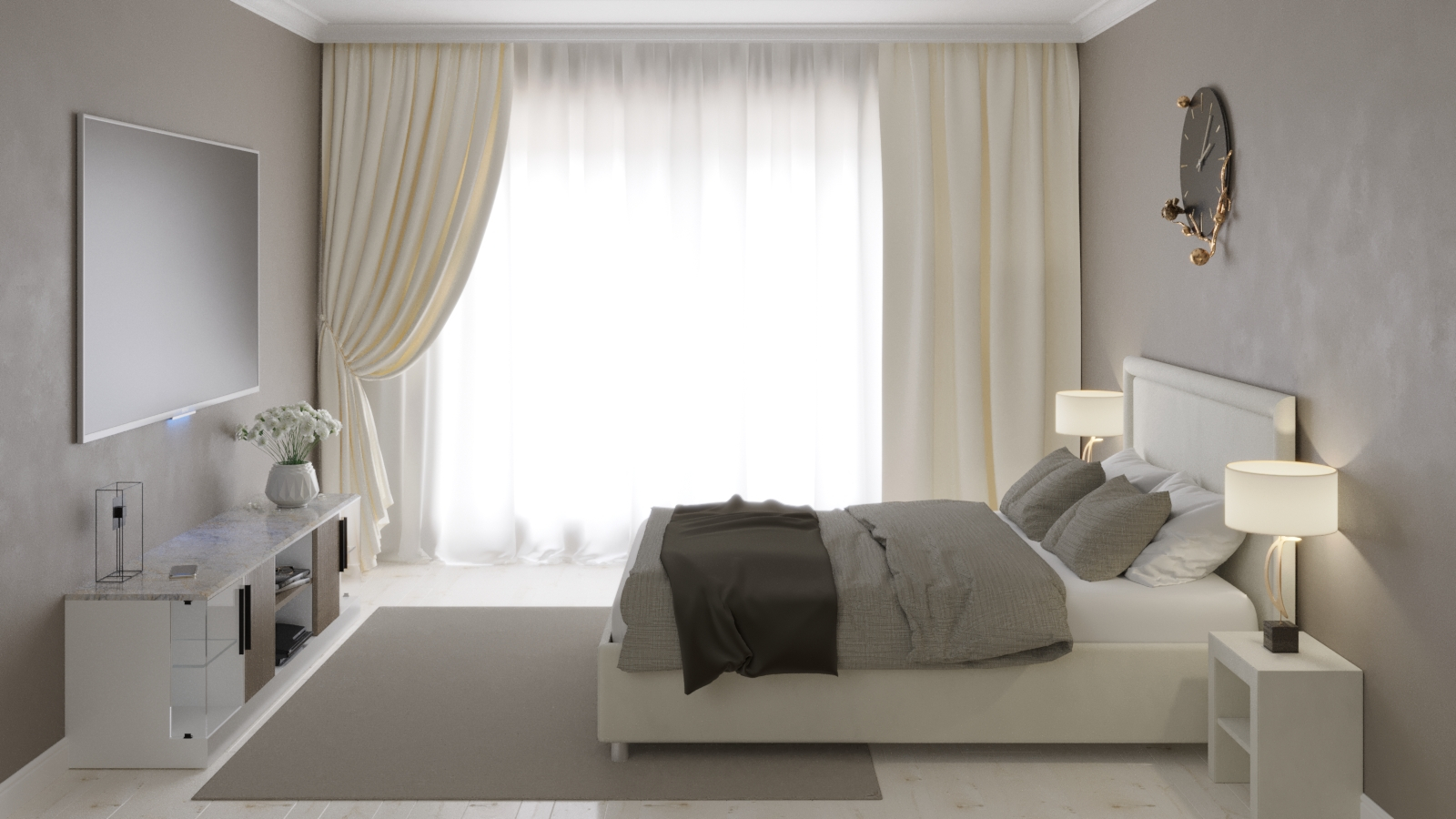 Шторы Blackout Glossy 2.0, цвет Айвори, 160x270 в мебель-центре Озерцо