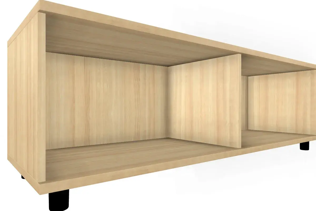 Тумба ТБ-5040-АС-АМ (Ясень Асахи/Антрацит Матовый) — Мебель-центр Озерцо