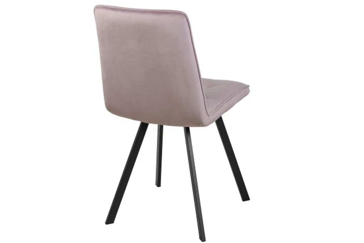 Стул Стич (Муар черный/Велюр Velluto 14 фламинго) СРП-005 - купить в Озерце