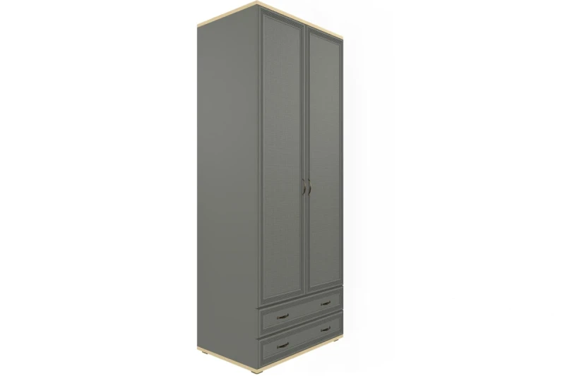 Шкаф для одежды и белья ШК-1005-АС-СО (Ясень Асахи/Серый Оникс) в мебель-центре Озерцо