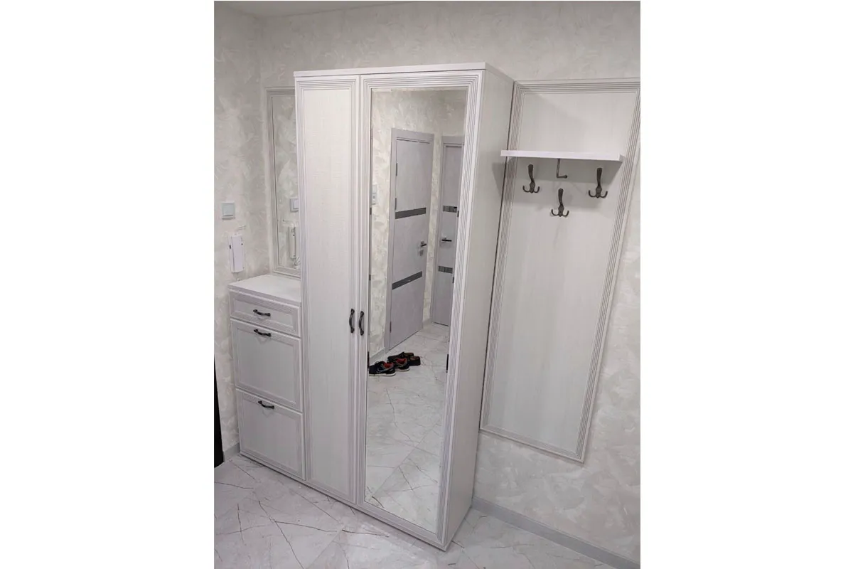 Тумба ТБ-1003 (Снежный Ясень) — Мебель-центр Озерцо