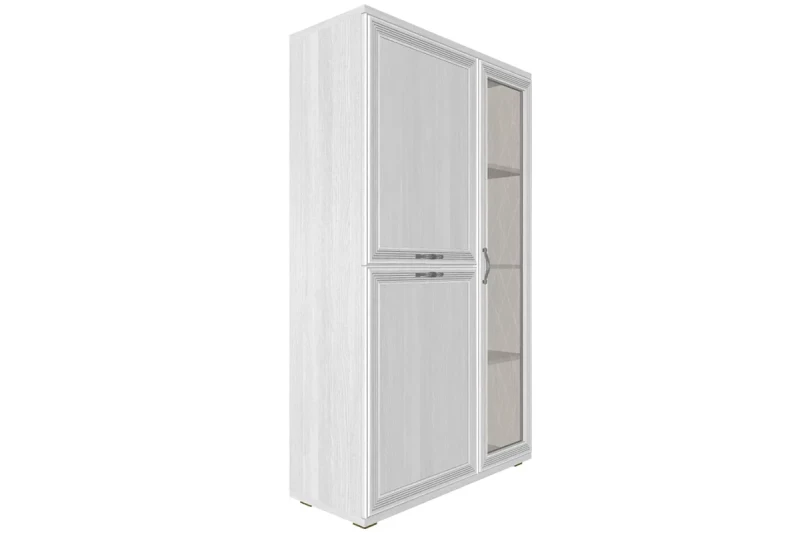 Шкаф ШК-1081 (Снежный Ясень) в мебель-центре Озерцо