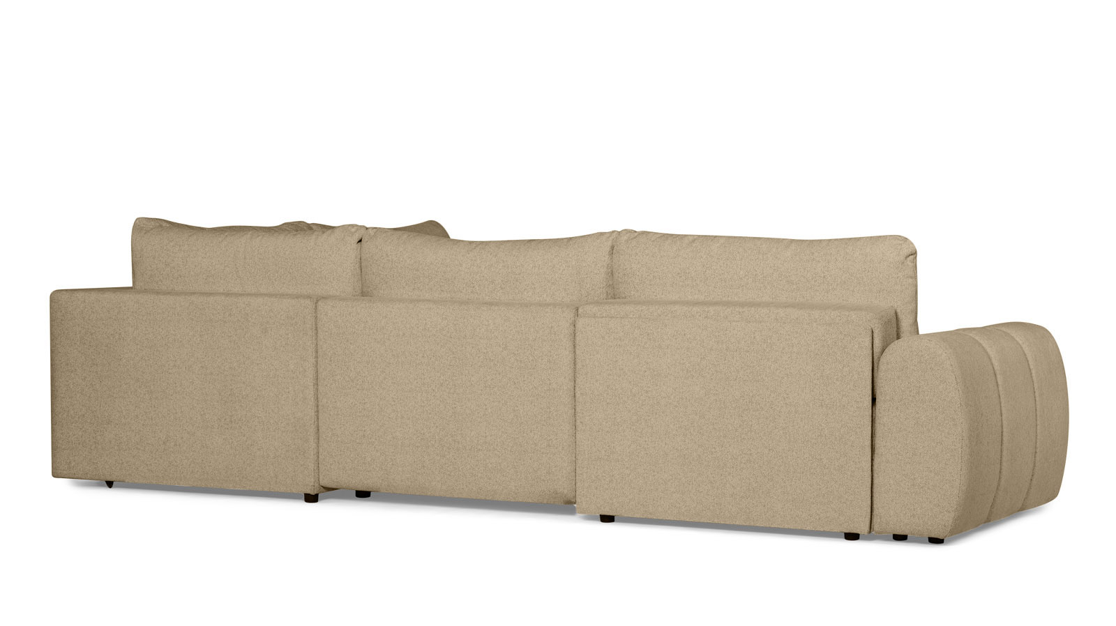 Диван -кровать П-образный Mellow-4 секц. ткань Raven 28 247x350 — купить в Озерце