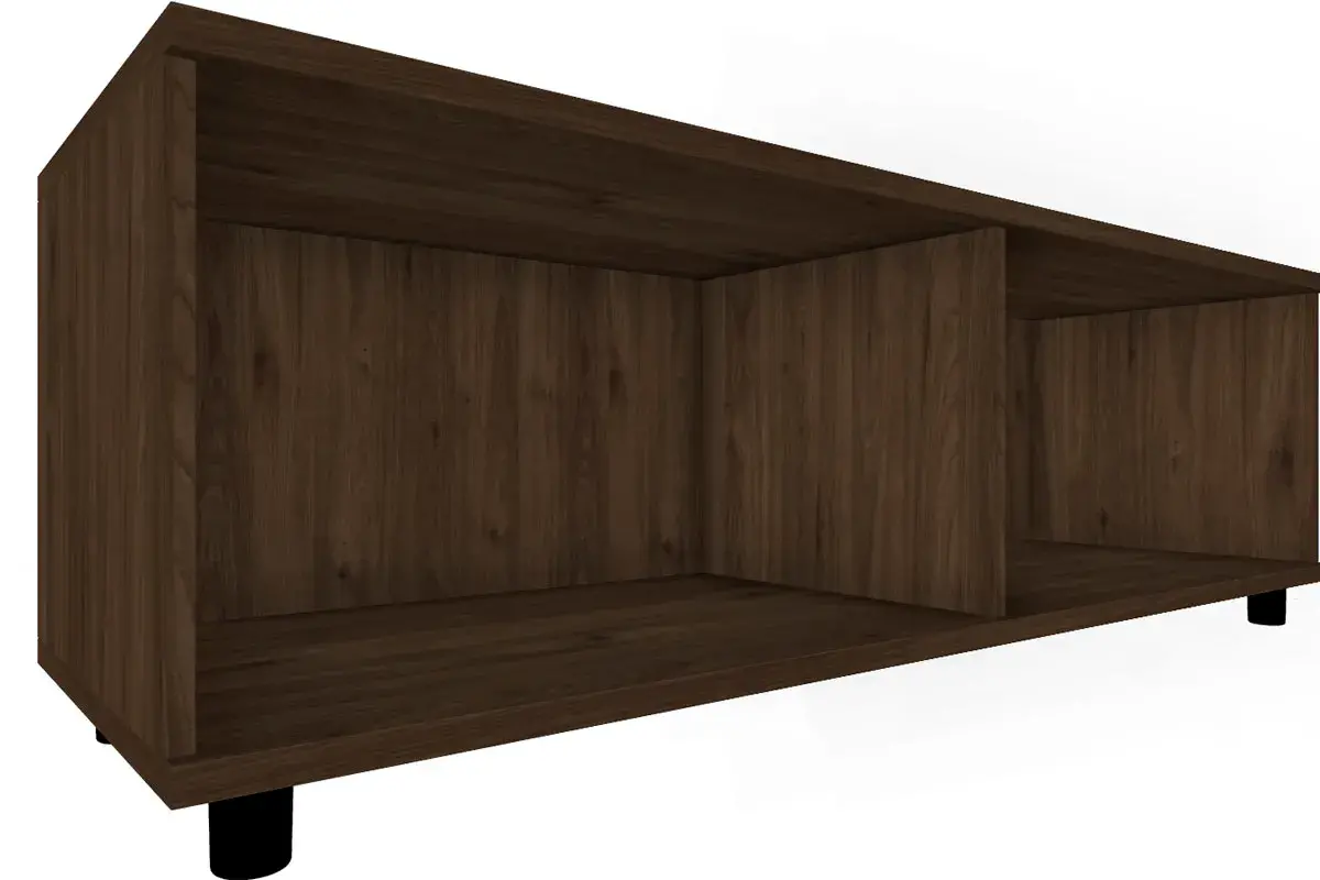 Тумба ТБ-5040-ГТ-АМ (Гикори Джексон Темный/Антрацит Матовый) — Мебель-центр Озерцо