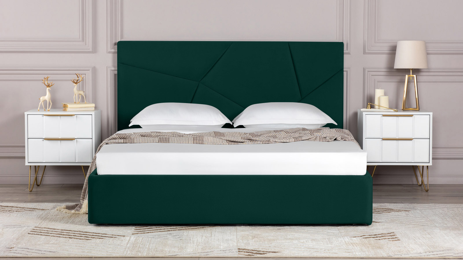 Кровать с подъемным механизмом Opera I, ткань Sky Velvet 42, 160x200 - купить в Озерце