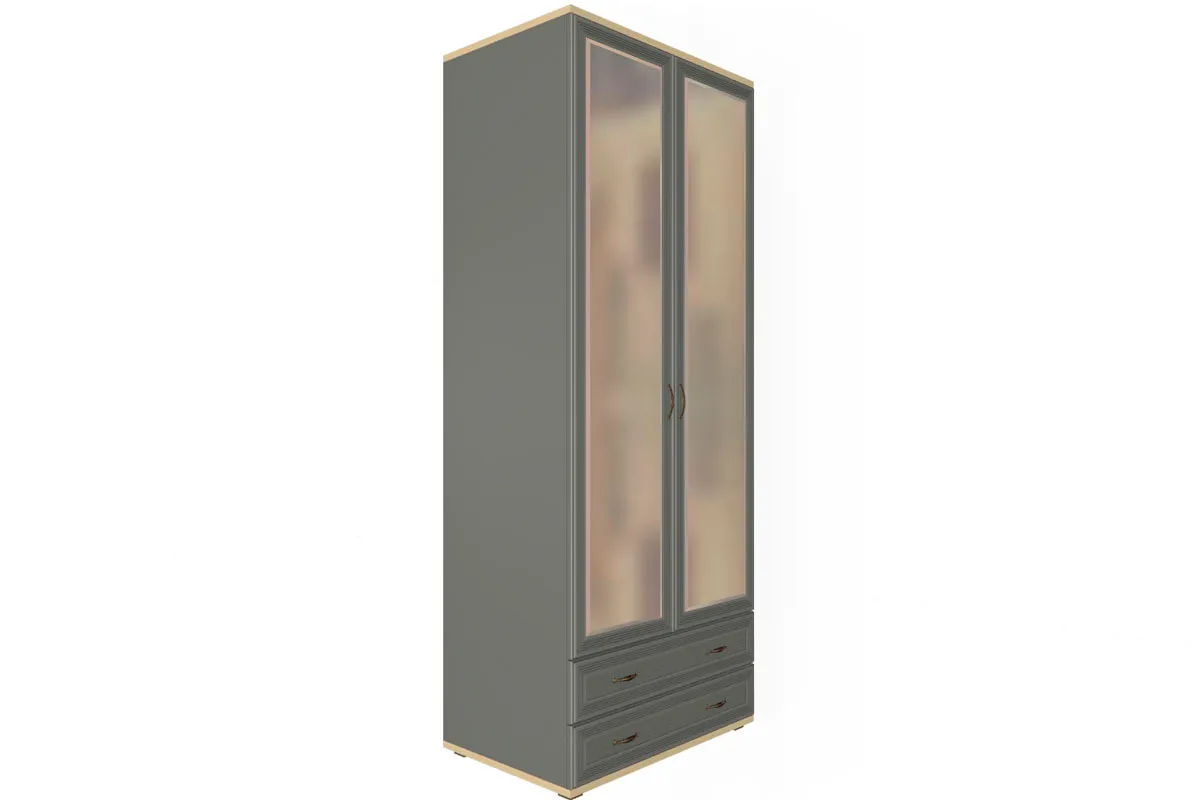 Готовый комплект для спальни СК-1023-АС-СО (Ясень Асахи/Серый Оникс) - купить в Озерце