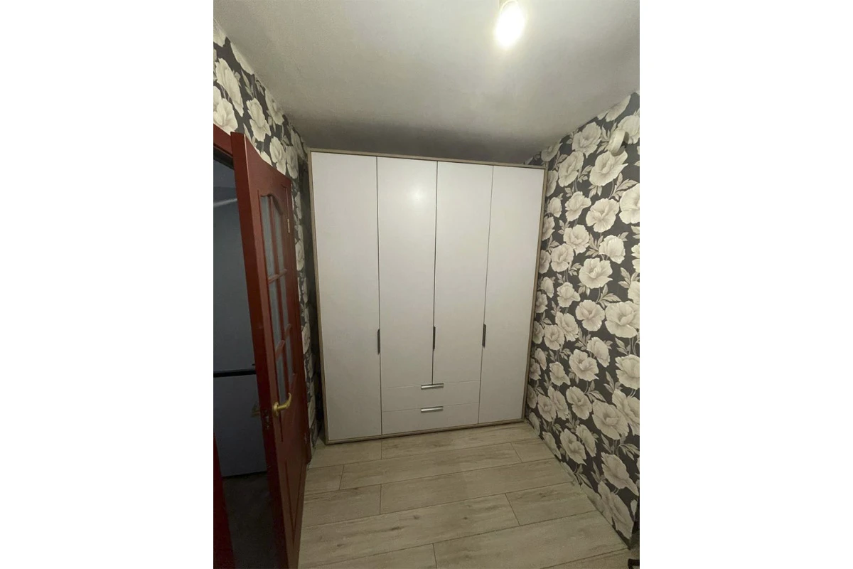 Шкаф четырехдверный Николь Мод.8 (Белый/Дуб Альпийский) в мебель-центре Озерцо