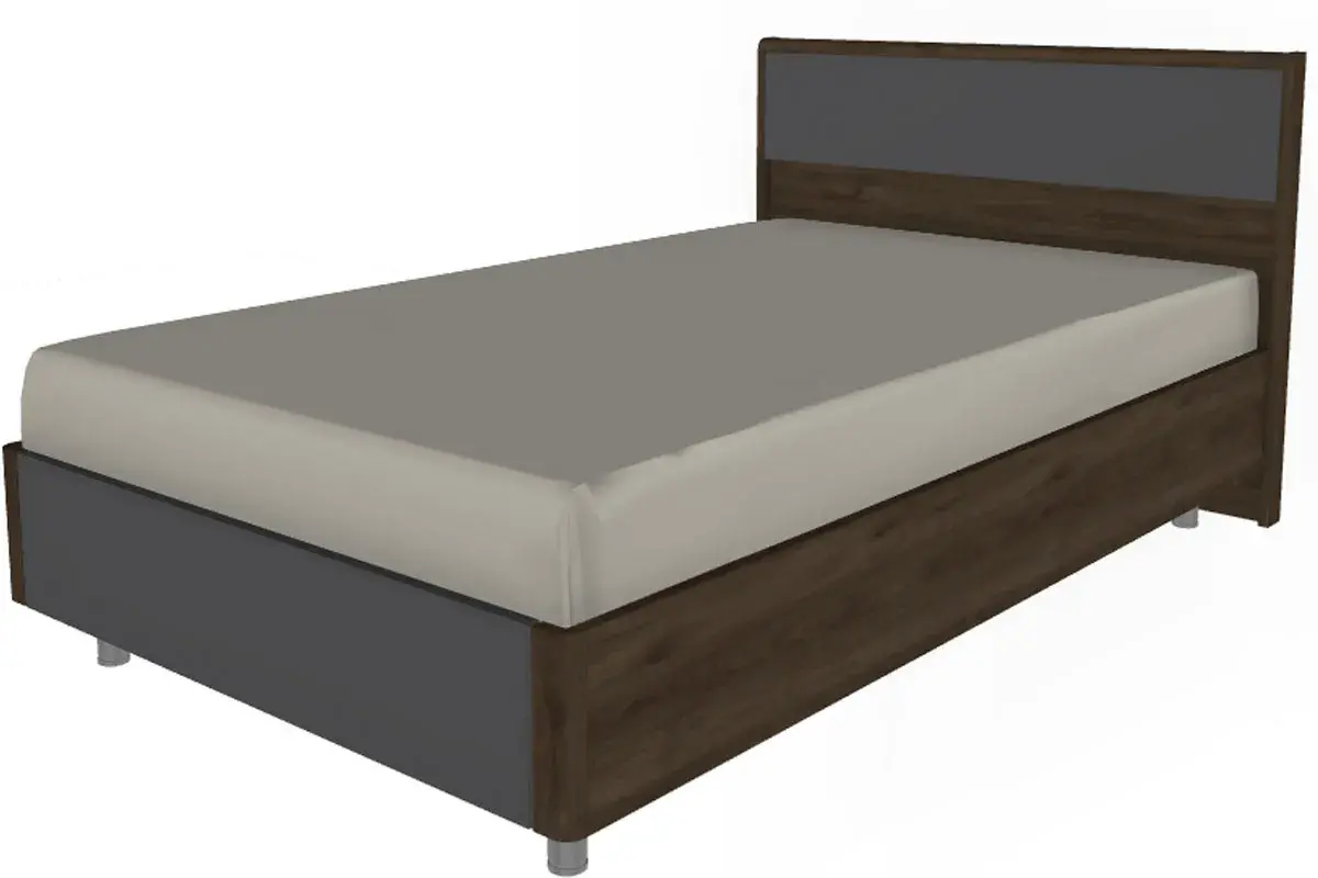 Детская Грейс композиция 10 (Гикори Джексон Темный/Антрацит Матовый) — Мебель-центр Озерцо