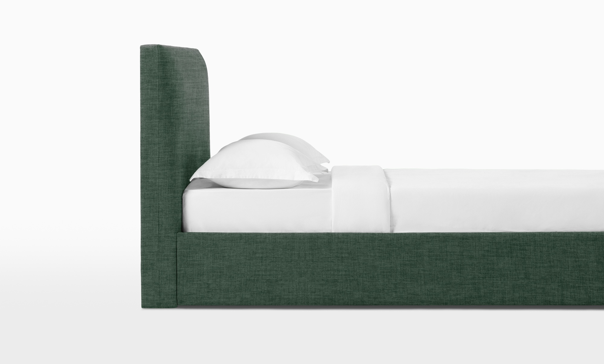 Кровать Adagio, ткань Lidot green, 200x200 - купить в Озерце