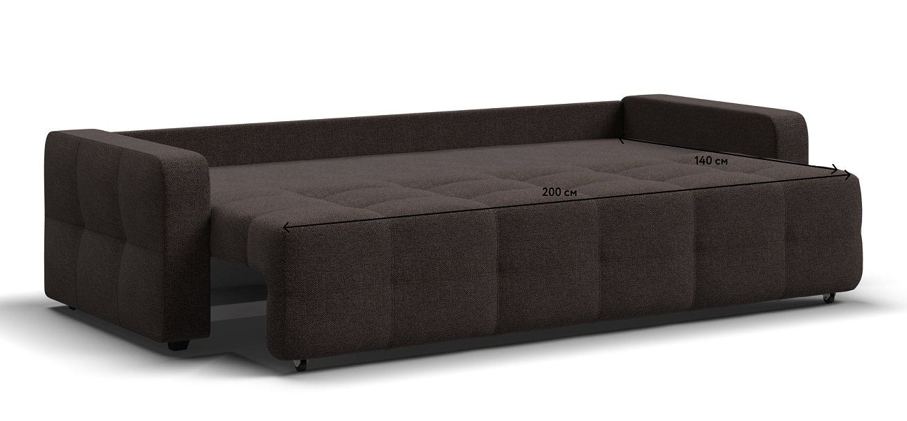 Диван Денди рогожка Malmo шоколад — купить в Озерце