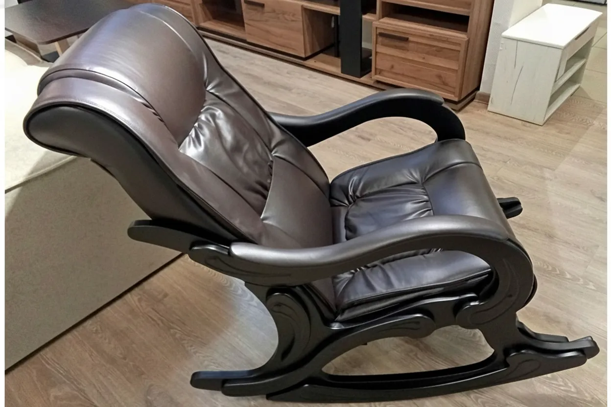 Кресло-качалка Сенатор (1кор / 77) (Марвел Коричневый / Венге) — купить в Озерце