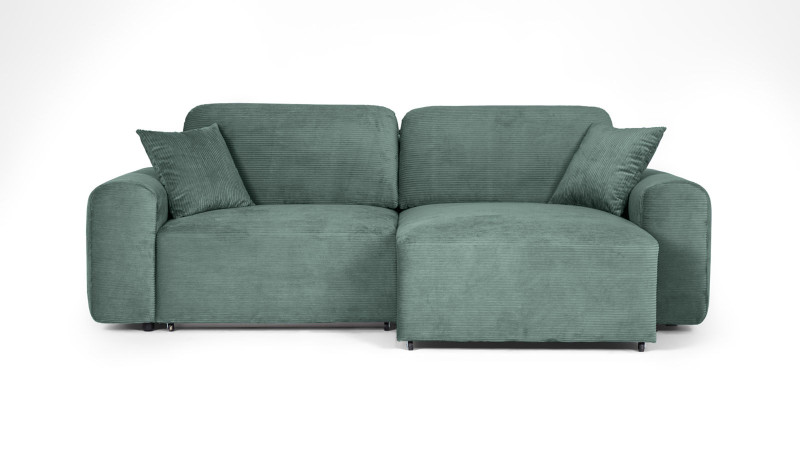 Диван -кровать угловой Raklet ткань Cilium Forest 156x258 — купить в Озерце