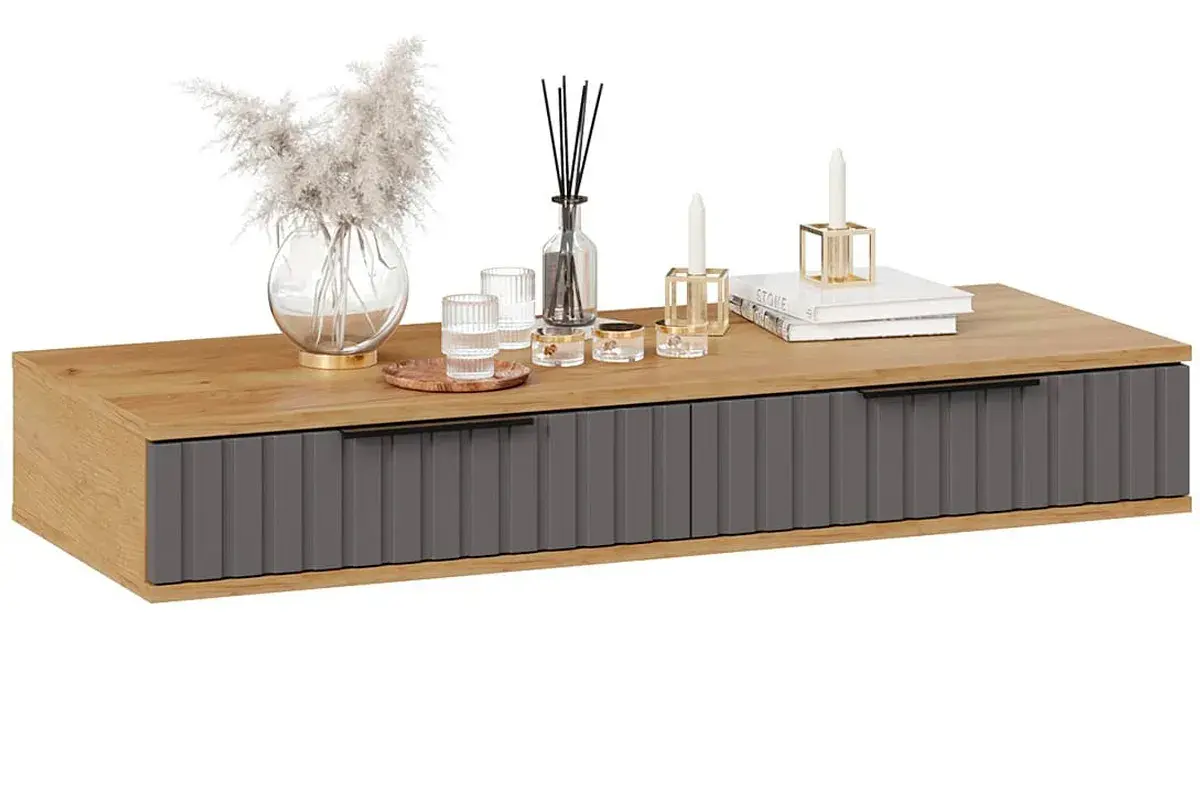 Набор детской мебели Хилтон №5 (Дуб Крафт золотой/Графит матовый) — Мебель-центр Озерцо