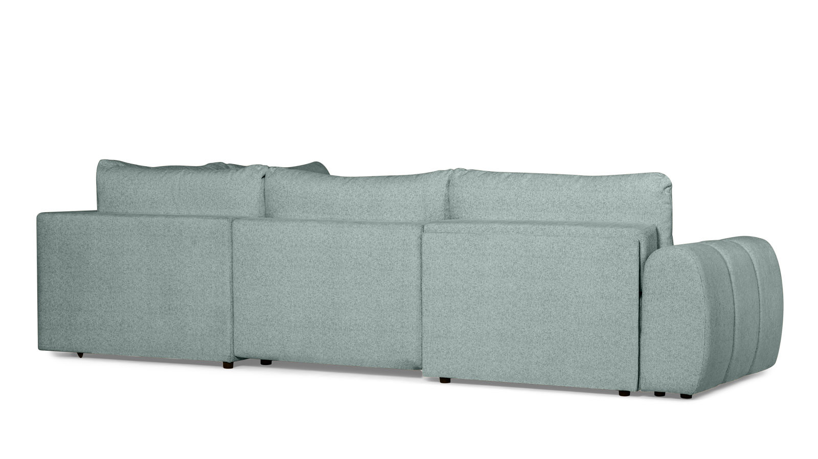 Диван -кровать П-образный Mellow-4 секц. ткань Raven 80 247x350 — купить в Озерце