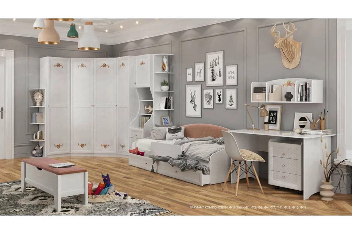 Стеллаж Ф14 Флер в мебель-центре Озерцо