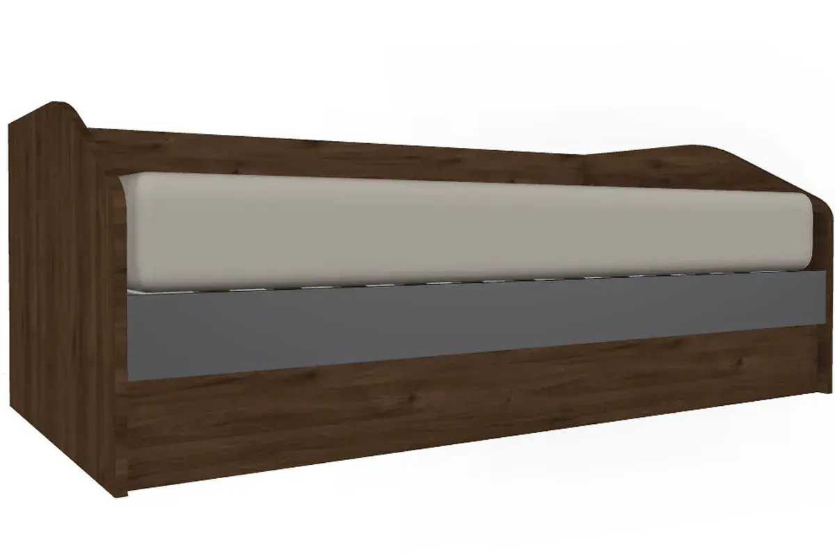 Детская Грейс композиция 4 (Гикори Джексон Темный/Антрацит Матовый) — Мебель-центр Озерцо