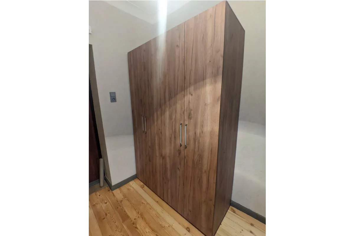 Монако 54 Шкаф для одежды Дуб табачный Craft в мебель-центре Озерцо