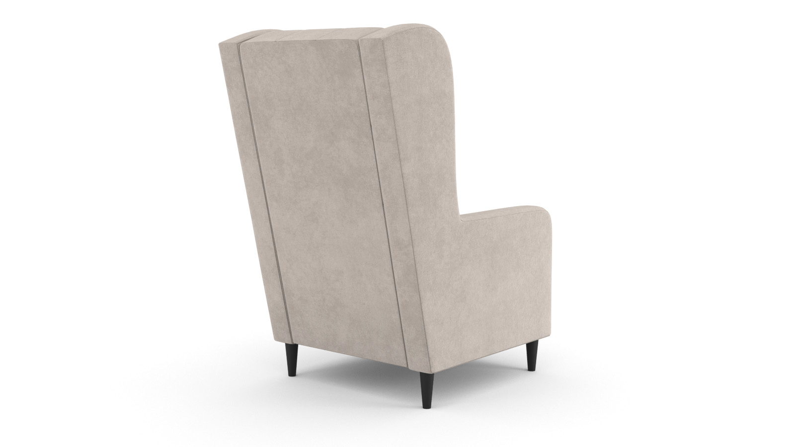 Кресло Beyker Sky velvet 03, черные ножки 75x86 — купить в Озерце
