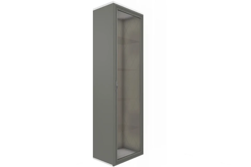 Шкаф ШК-1062-СЯ-СО (Снежный Ясень/Серый Оникс) в мебель-центре Озерцо