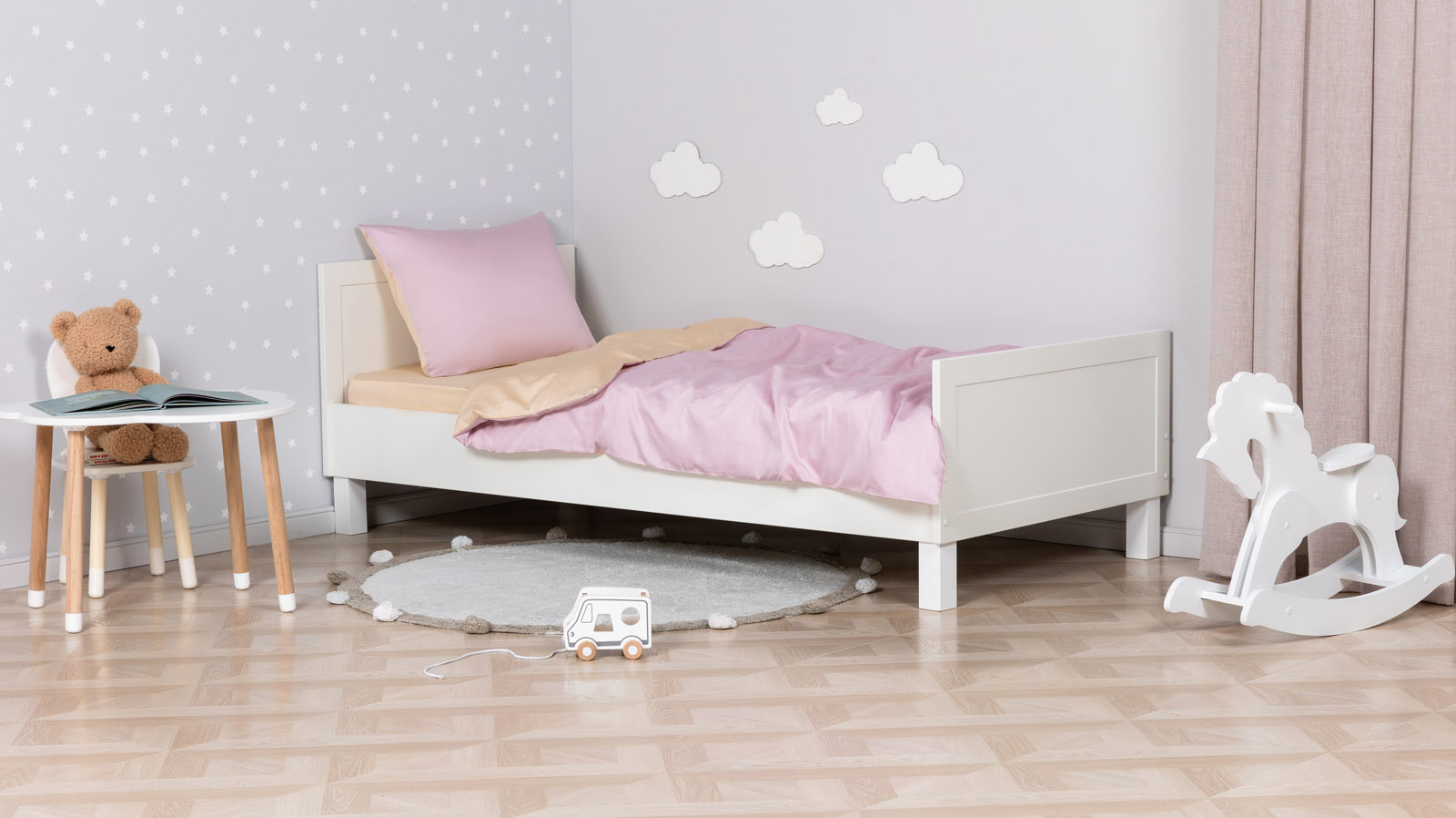 Постельное белье Askona kids Малина детский, без простыни 110x140 в мебель-центре Озерцо