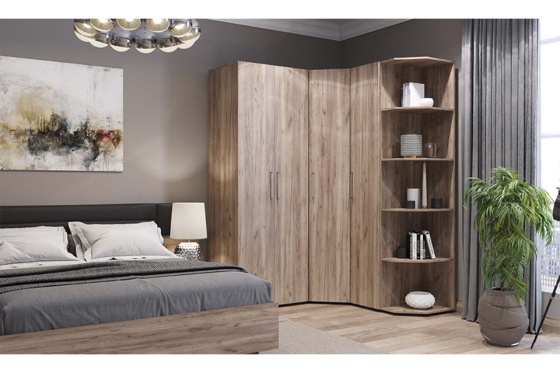 Спальня Монако (Дуб табачный Craft) - купить в Озерце