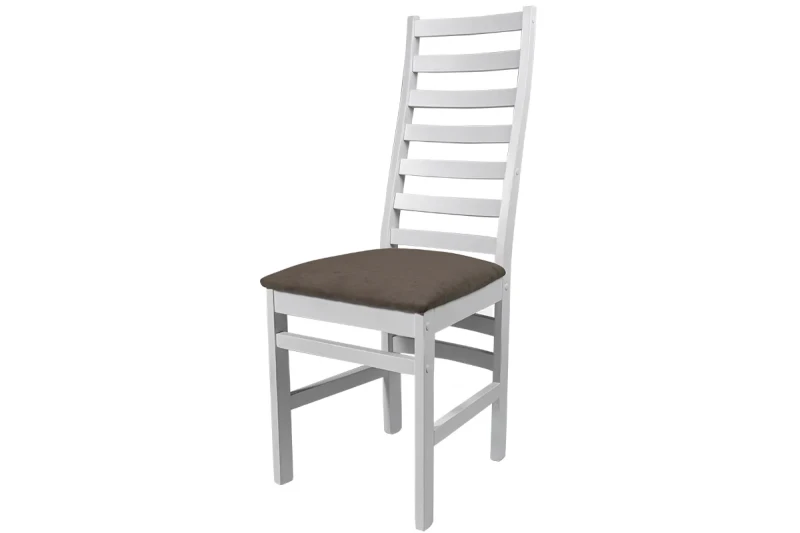 Стул Арио (Белая эмаль / Мокко 5) - купить в Озерце