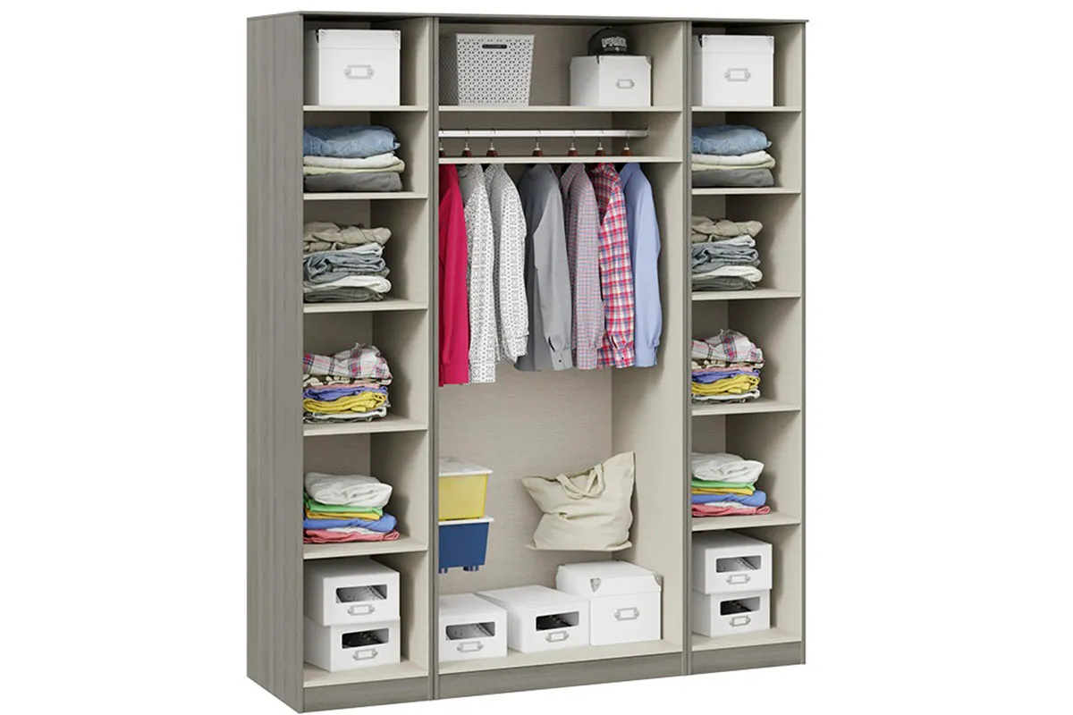 Шкаф комбинированный Либерти СМ-297.07.441 с 4 дверями (Хадсон) в мебель-центре Озерцо