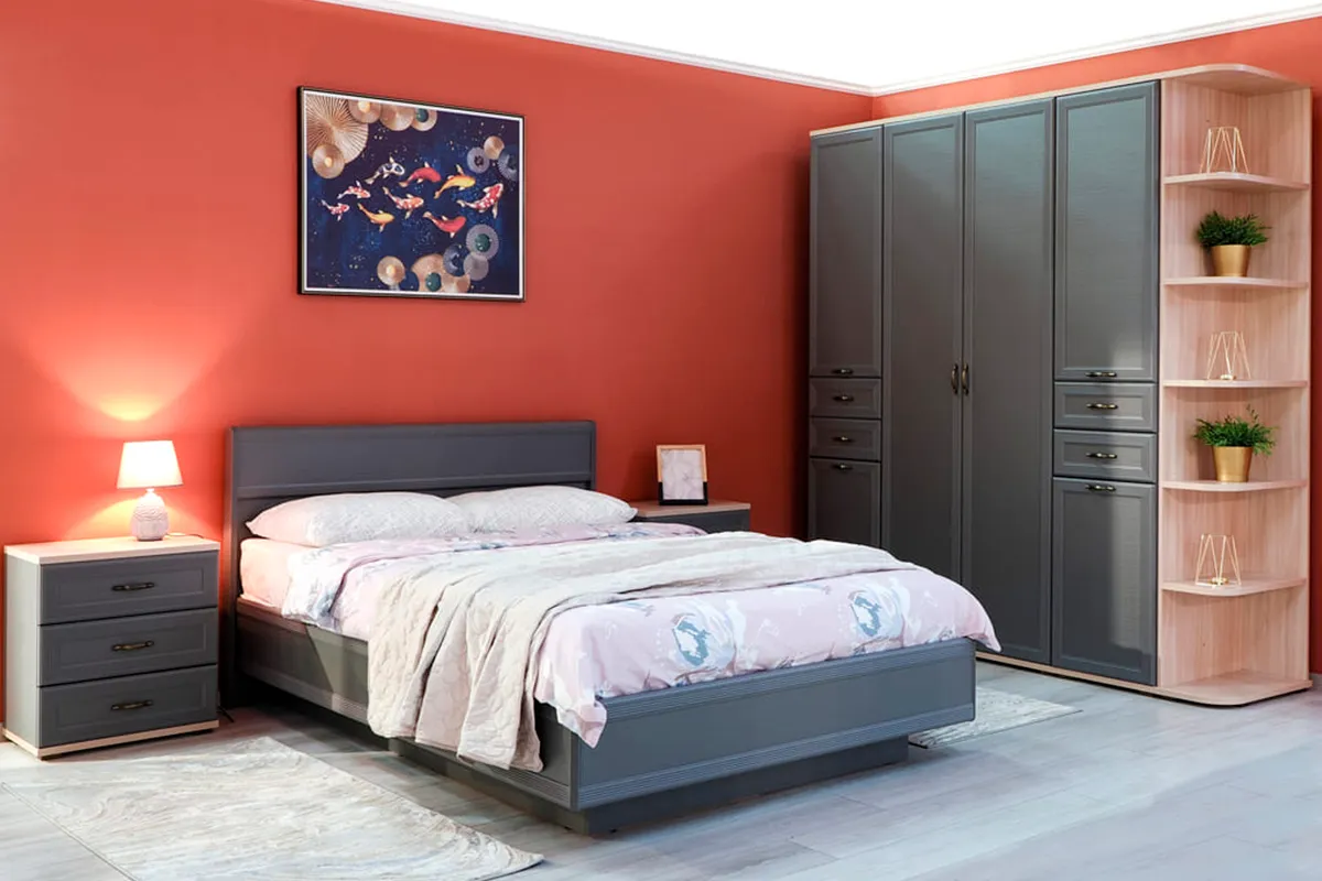 Шкаф ШК-1026 (Ясень Асахи) в мебель-центре Озерцо