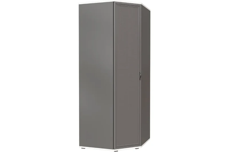 Шкаф для одежды и белья ШК-1011-СЯ-СО (Снежный Ясень/Серый Оникс) в мебель-центре Озерцо