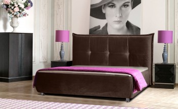 Кровать Диана (сп. место 180х200 см., шоколад) - купить в Озерце