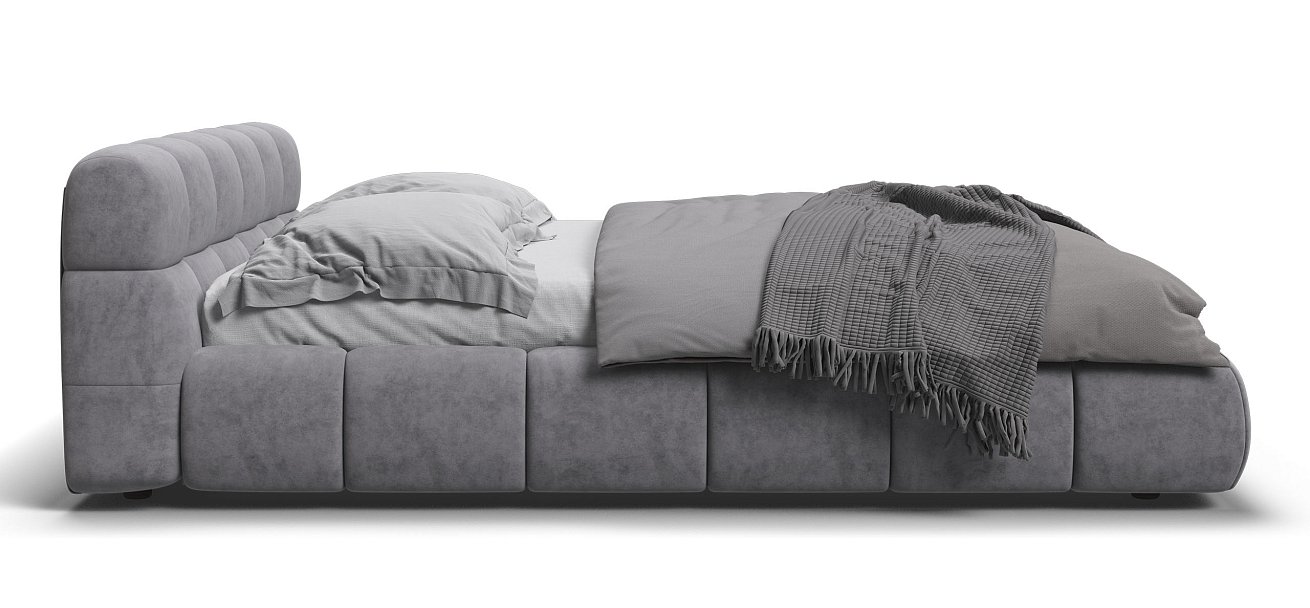 Босс Дрим Кровать+ПМ 180*200 Велюр Роял агат - купить в Озерце