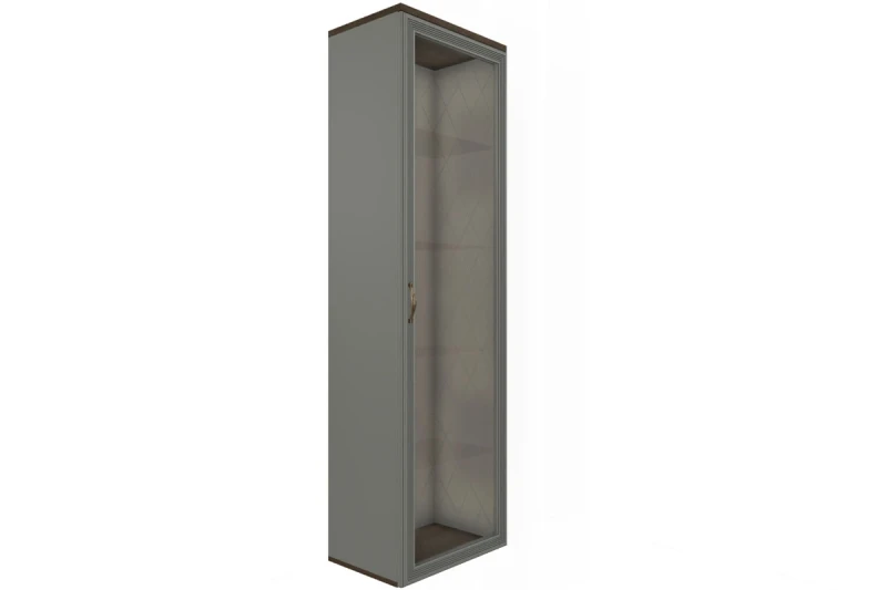 Шкаф ШК-1062-ГТ-СО (Гикори Джексон Темный/Серый Оникс) в мебель-центре Озерцо