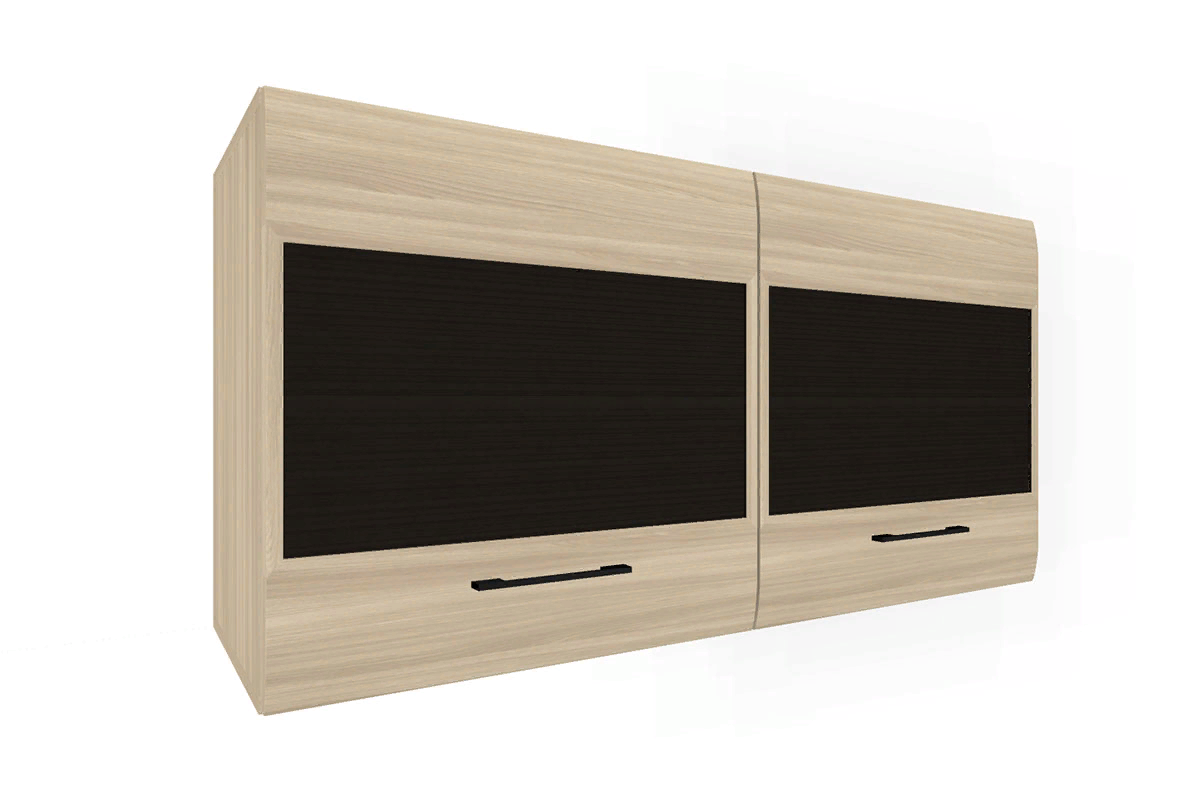 Гостиная Камелия-5 (Ясень Асахи комбинированный) — Мебель-центр Озерцо