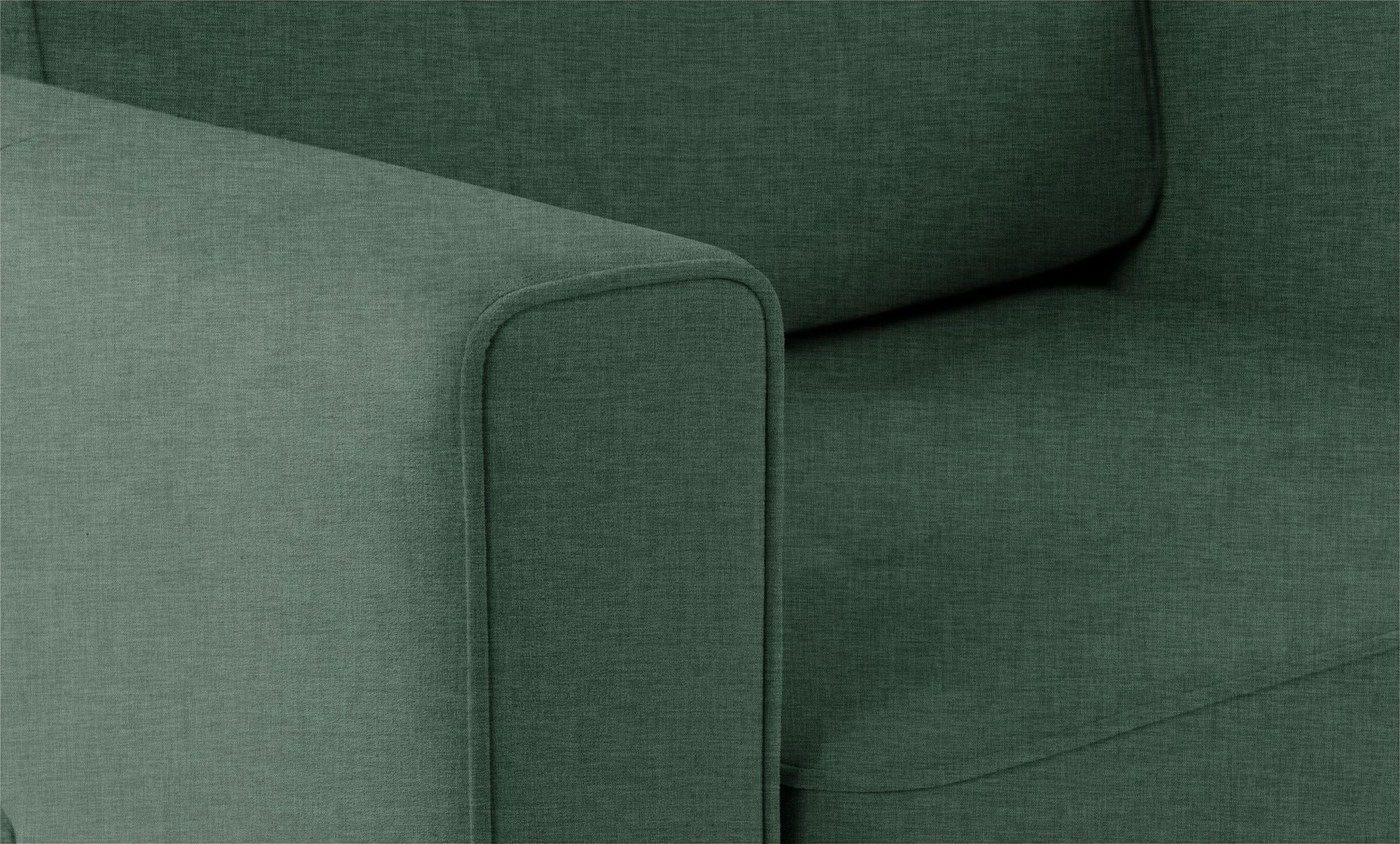 Кресло -кровать Amani Pro, ткань Lidot green (подлокотник: 15 см) — купить в Озерце