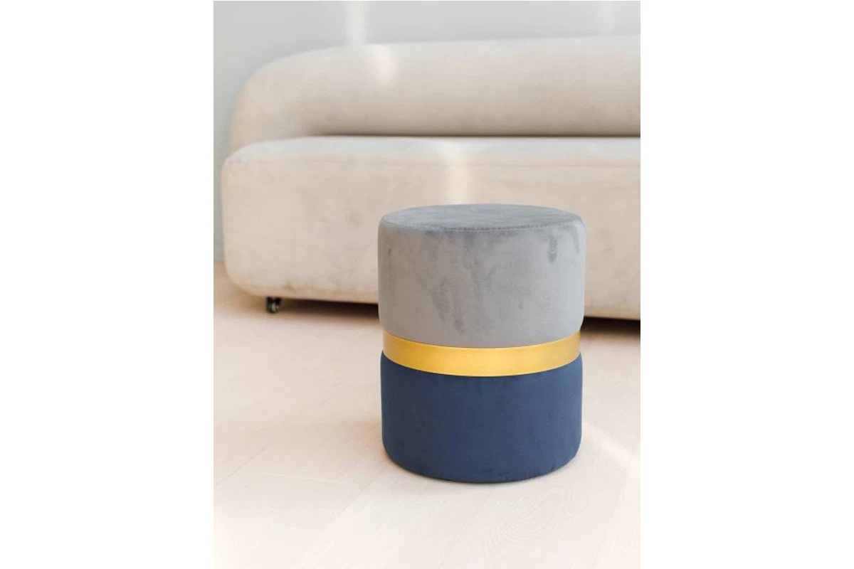 Пуф Колорадо (Серо-синий) — купить в Озерце