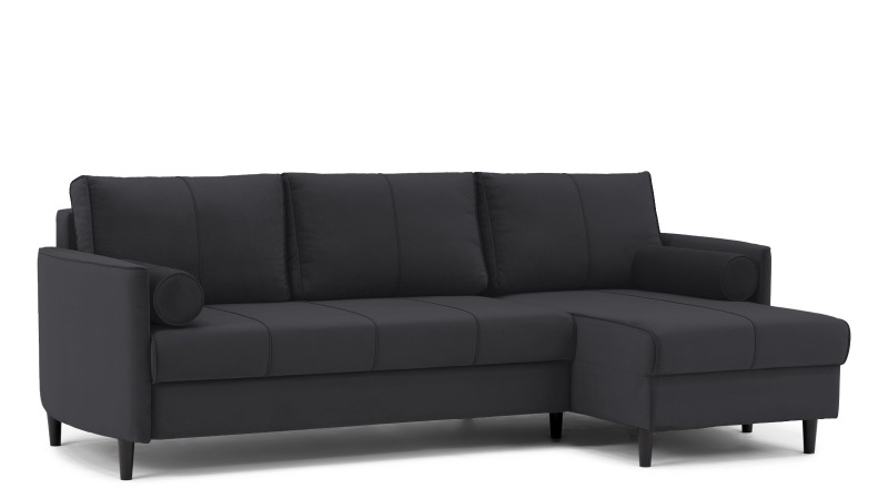 Диван Kvina New угловой, Тк. Sky Velvet 38 142x228 — купить в Озерце