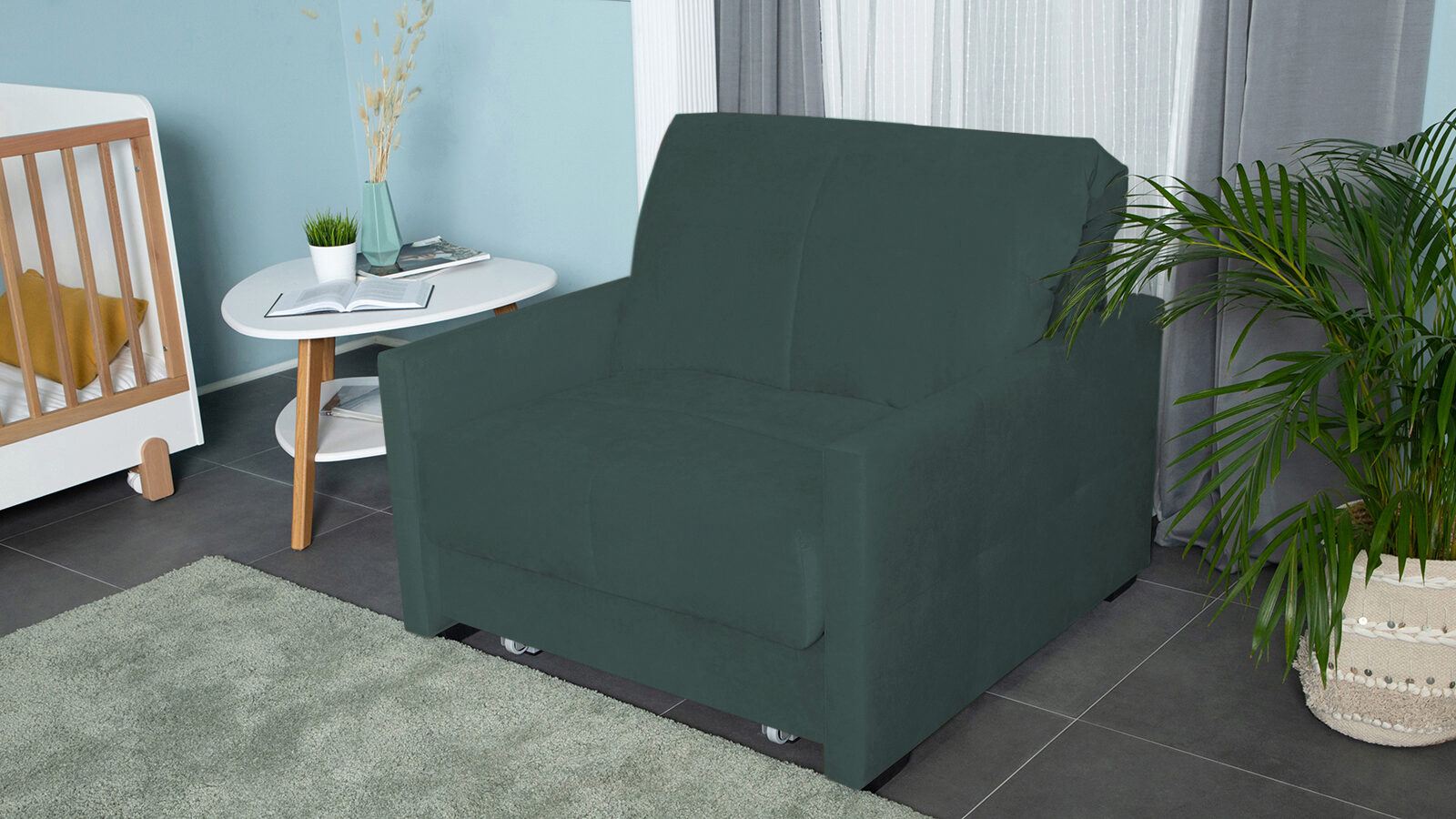 Кресло-кровать Carina Nova Casanova Seawave 80x205 — купить в Озерце