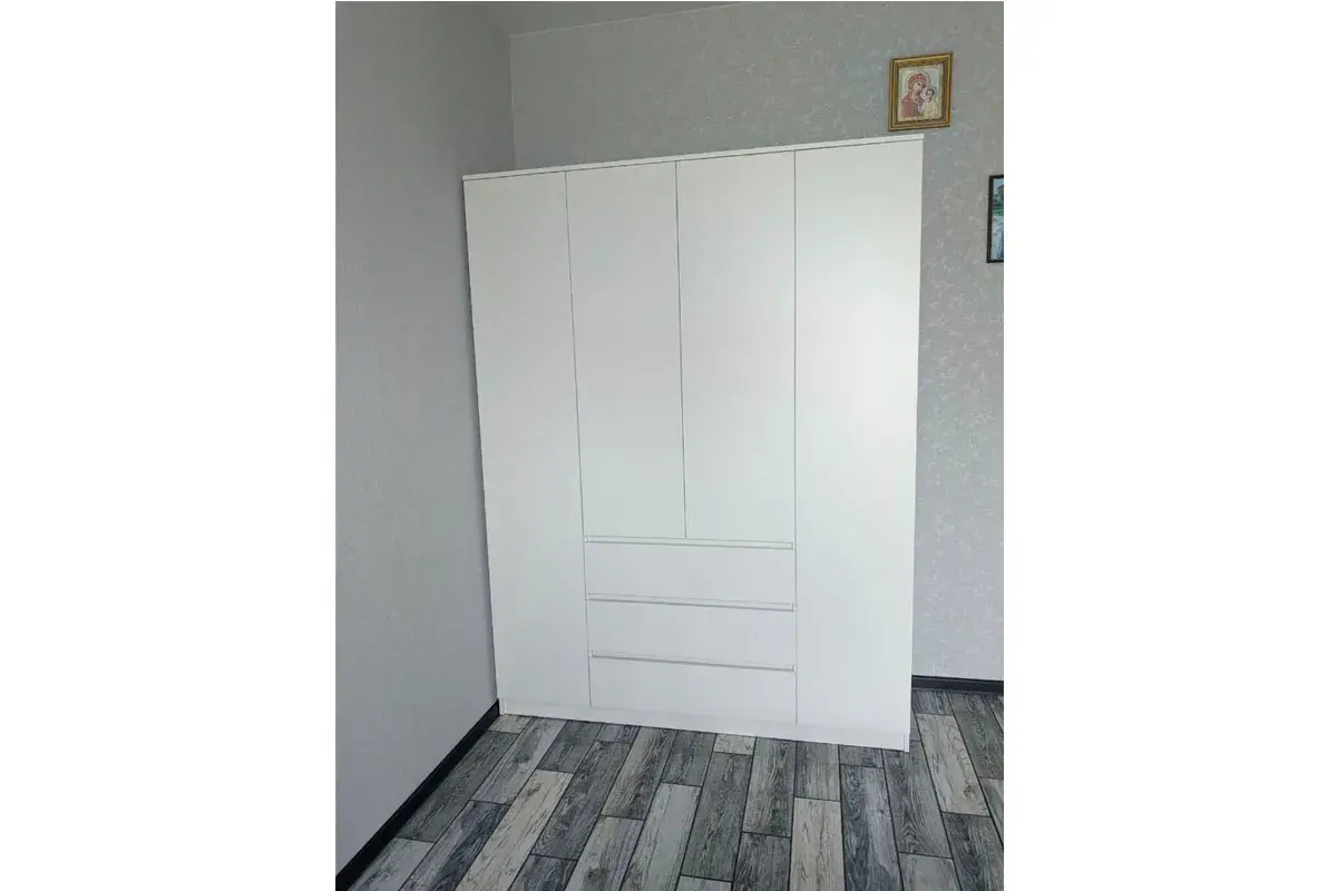 Шкаф Ницца-3 (Белый) в мебель-центре Озерцо