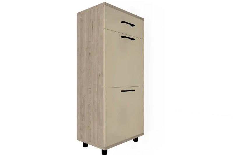 Тумба ТБ-5003-ГС-КГ (Гикори Джексон Светлый/Кашемир Глянцевый) — Мебель-центр Озерцо