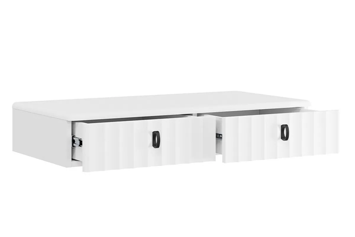 Стол туалетный Тиффани тип 1 (Белый Жемчуг/Белый софт) — Мебель-центр Озерцо