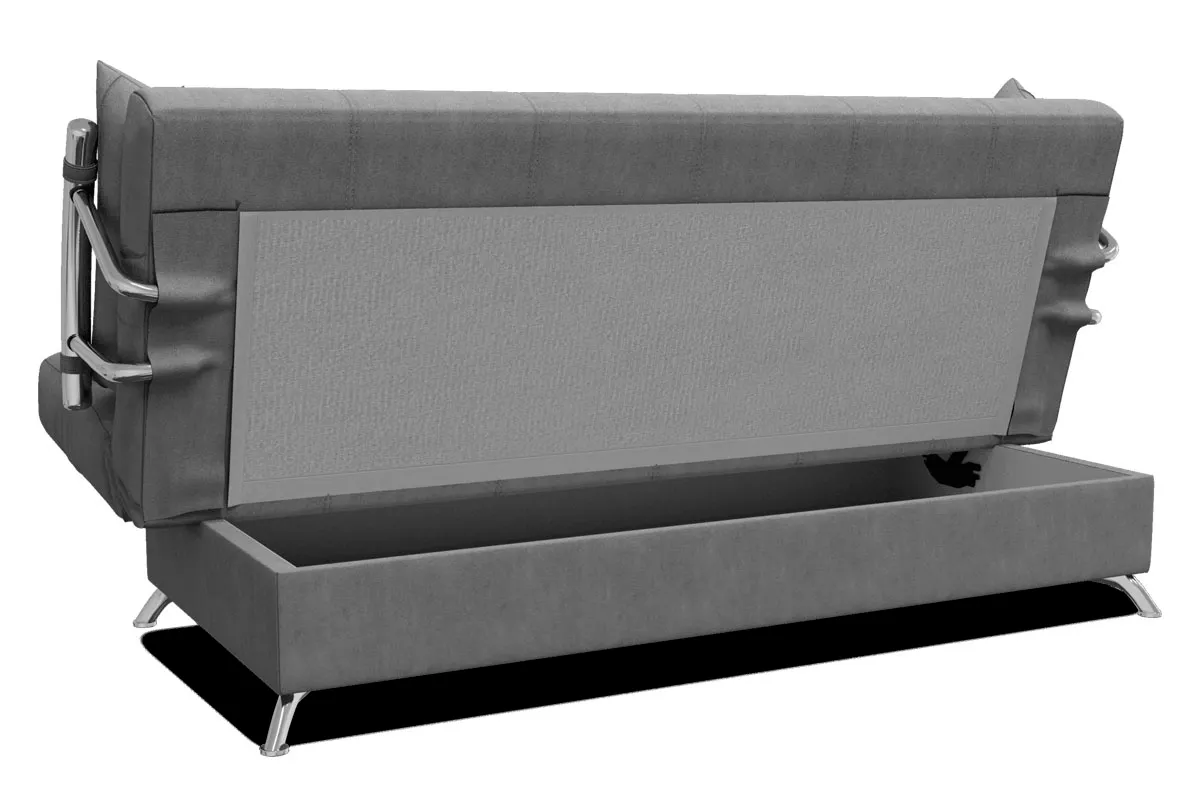 Диван-кровать Финка с хром. бок. "Регина-45.2" Lovely 33 Какао — купить в Озерце