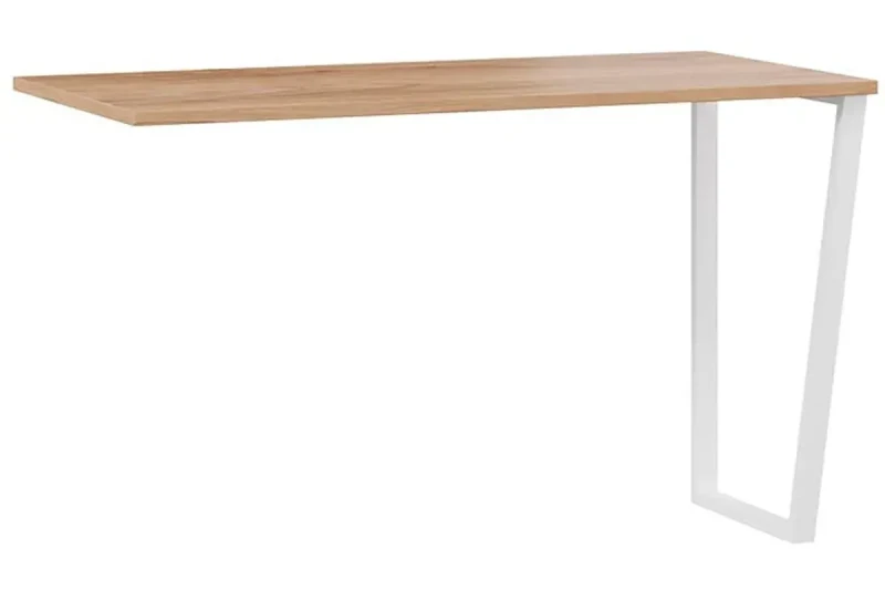 Стол письменный Порто ТД-393.15.01 (Белый/Яблоня Беллуно) — Мебель-центр Озерцо