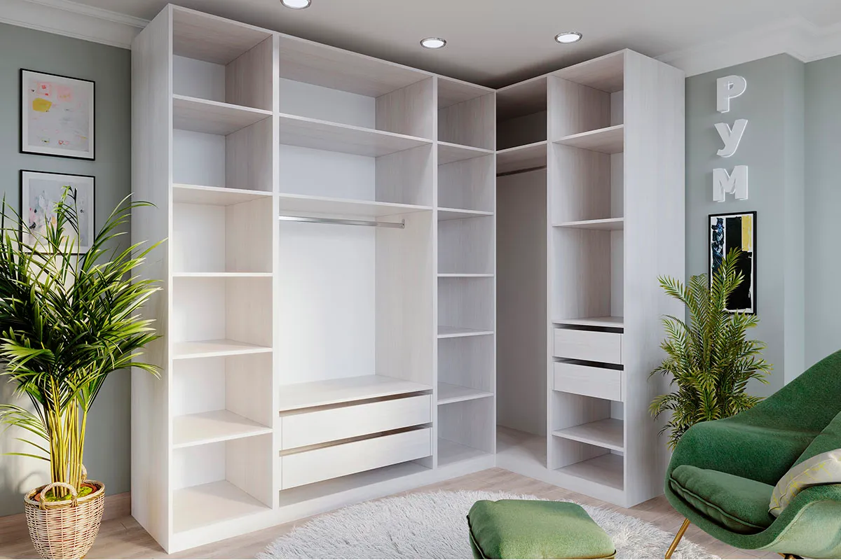 Корпус шкафа Рум 50см (Ясень Анкор светлый) — Мебель-центр Озерцо