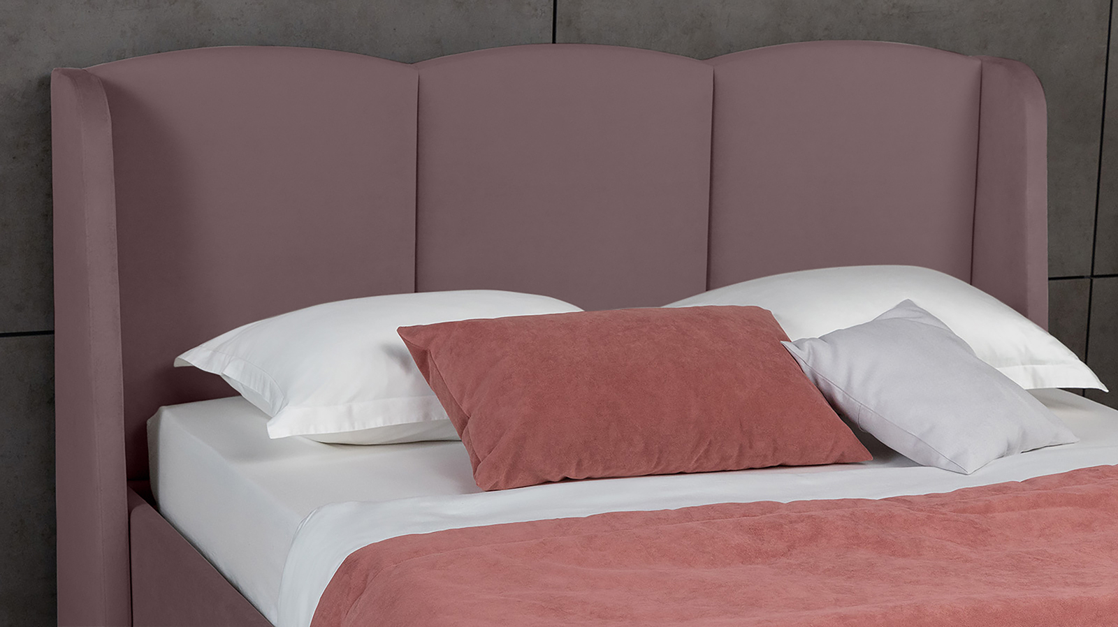 Кровать Milora Nova, Тк. Casanova Lilac 200x200 - купить в Озерце