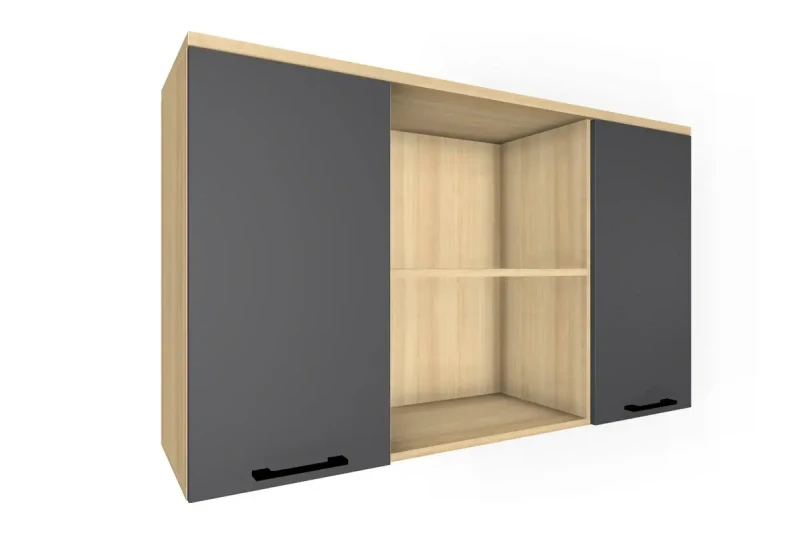 Антресоль АН-5025-АС-АМ (Ясень Асахи/Антрацит Матовый) в мебель-центре Озерцо