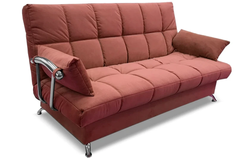 Диван-кровать Финка с хром. бок. "Регина-45.2" Lovely 33 Какао — купить в Озерце