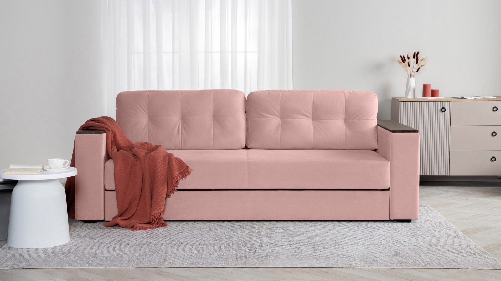 Диван Loko Pro Тк. Sky Velvet 01 113x243 — купить в Озерце